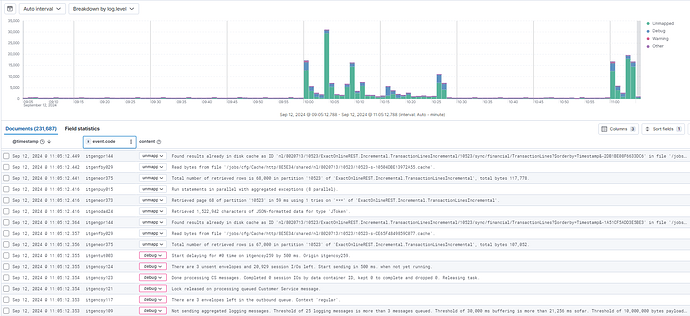 Trace in Elastic APM