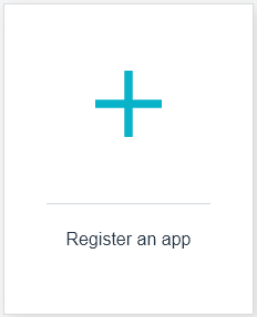 Register an app