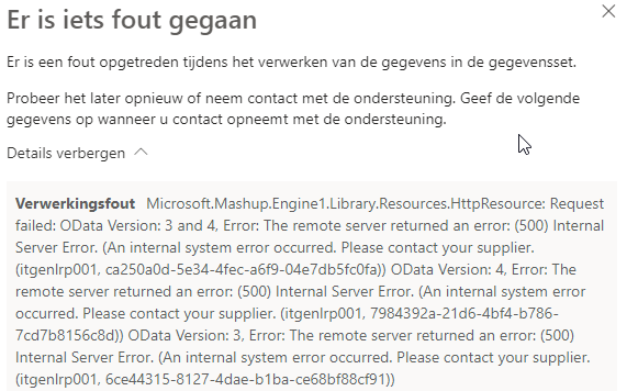 itgenlrp001 error