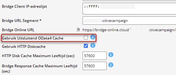 Cache-only database